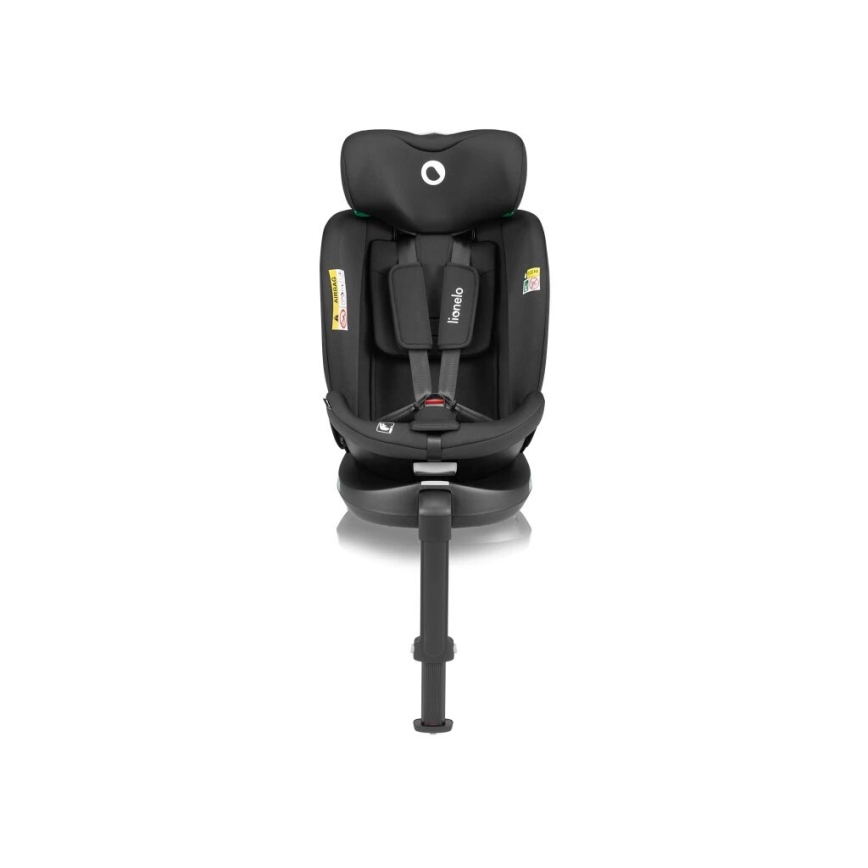 Lionelo - Kindersitz mit Basis, drehbar NAVY i-Size 40-150 cm schwarz