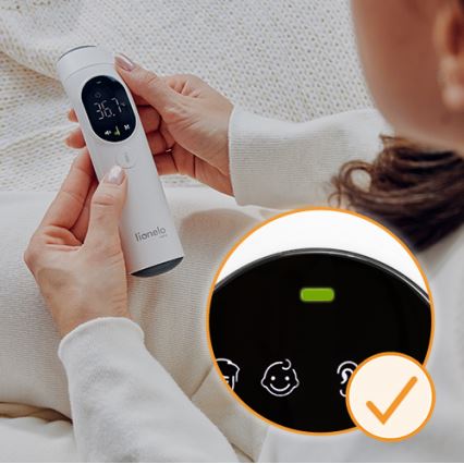 Lionelo - Infrarot-Thermometer FEVERSCAN mit 2x AAA-Batterien
