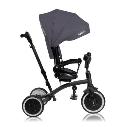 Lionelo - Kinder-Dreirad TRIS PLUS Grey Stone