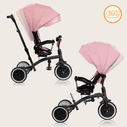Lionelo - Kinder-Dreirad TRIS PLUS Rosa