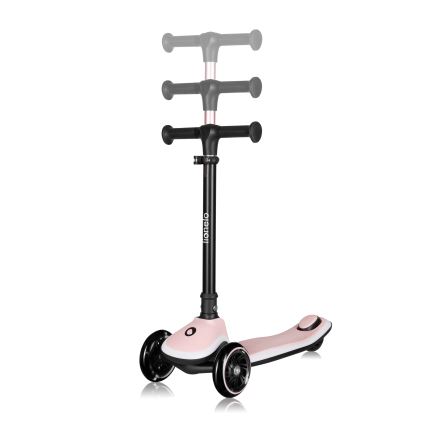 Lionelo - Kinder-Tretroller MEY 3xAAA Pink Rose
