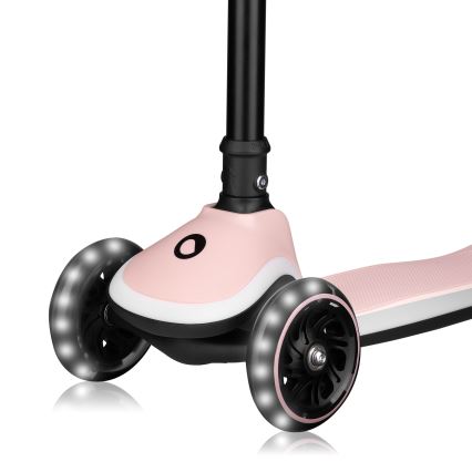 Lionelo - Kinder-Tretroller MEY 3xAAA Pink Rose