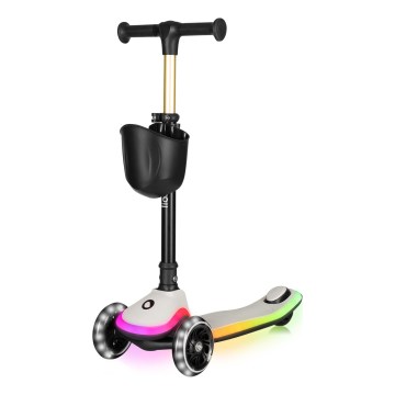 Lionelo - Kinder-Tretroller MEY 3xAAA Sandbeige