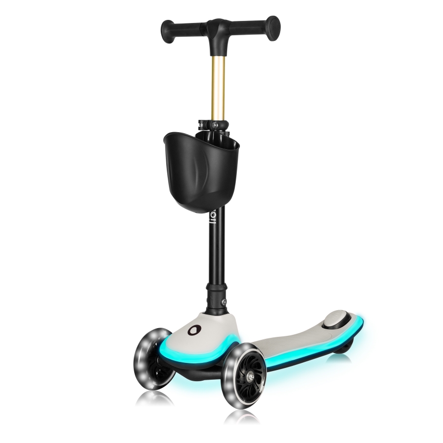 Lionelo - Kinder-Tretroller MEY 3xAAA Sandbeige