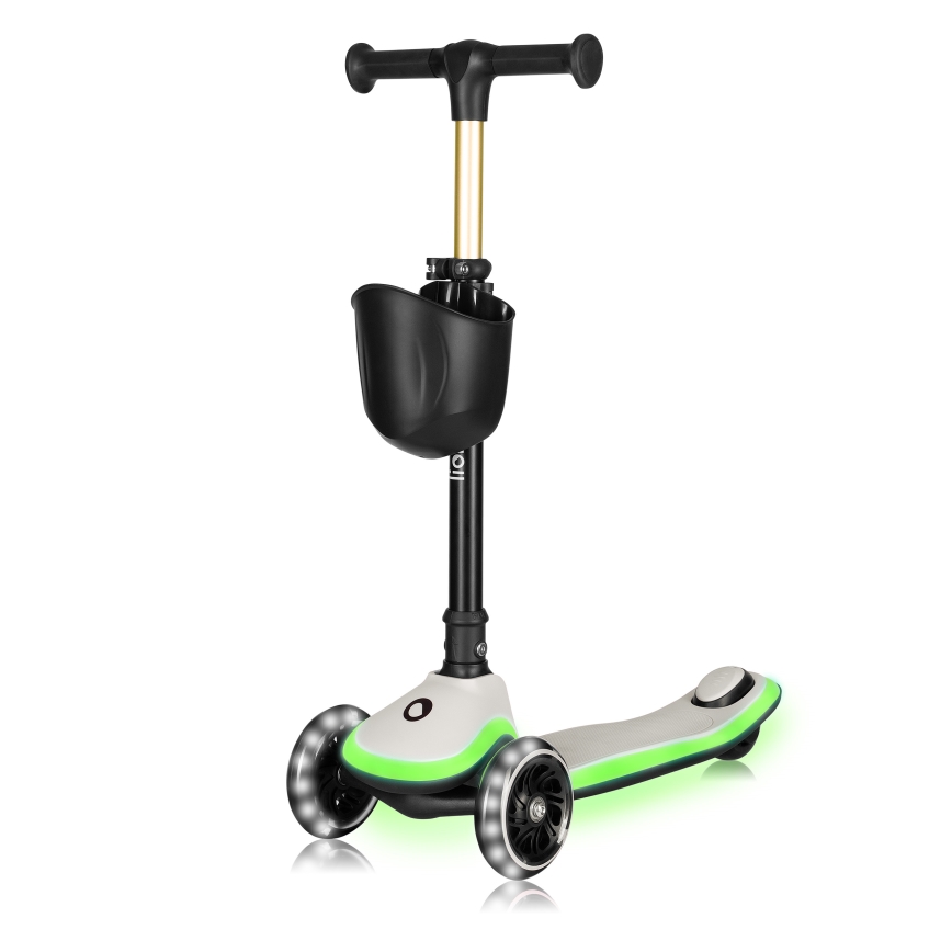 Lionelo - Kinder-Tretroller MEY 3xAAA Sandbeige