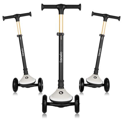 Lionelo - Kinder-Tretroller MEY 3xAAA Sandbeige