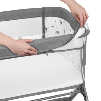Lionelo - Kinderbett 3in1 LEONIE PLUS grau