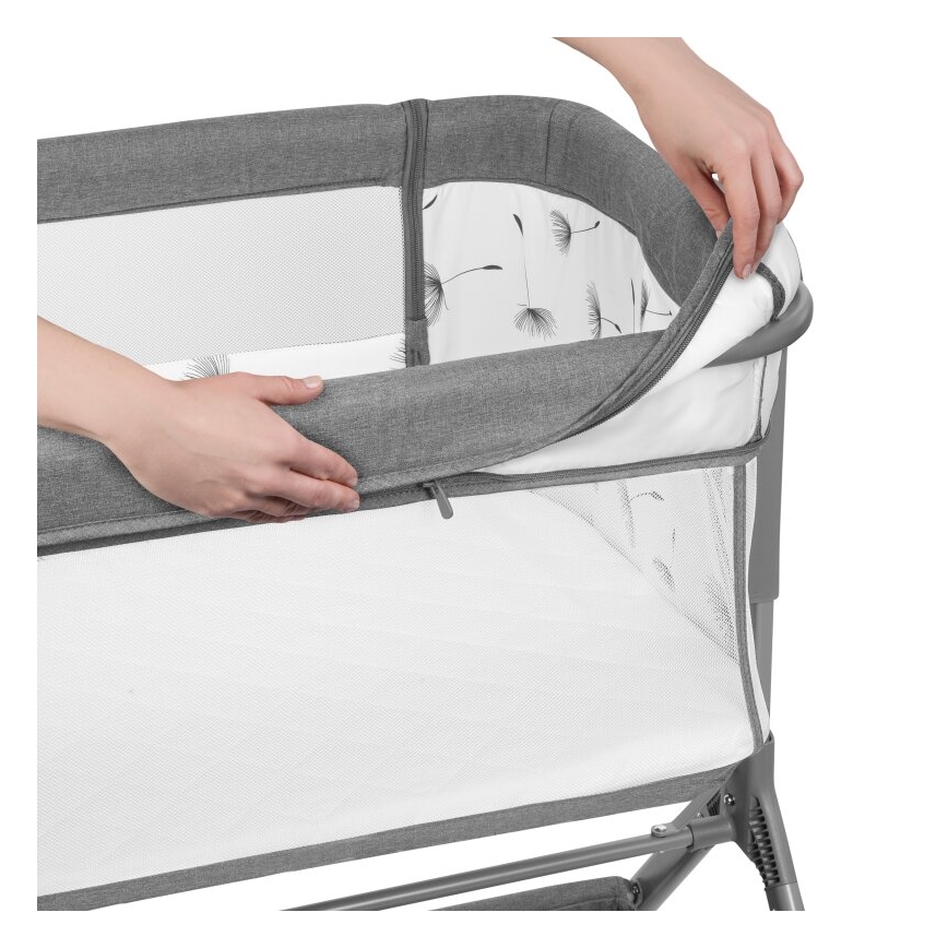 Lionelo - Kinderbett 3in1 LEONIE PLUS grau