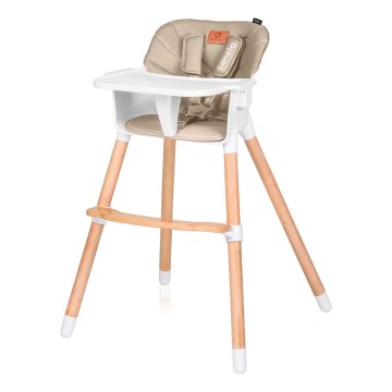 Lionelo - Kinderhochstuhl 2-in-1 KOEN Beige Sand