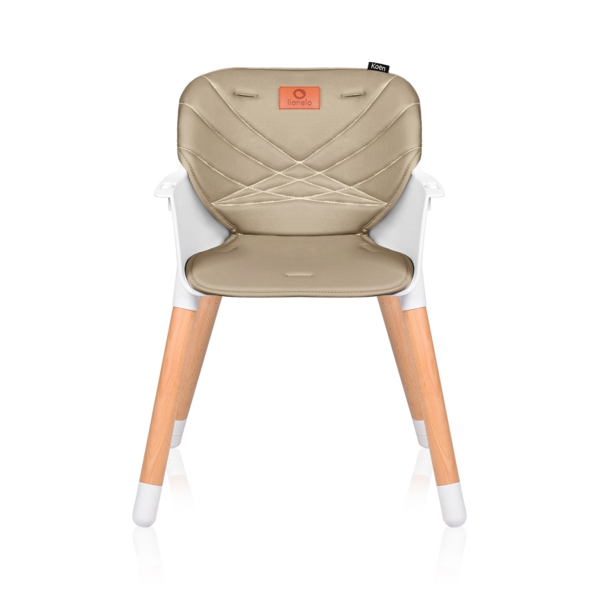 Lionelo - Kinderhochstuhl 2-in-1 KOEN Beige Sand