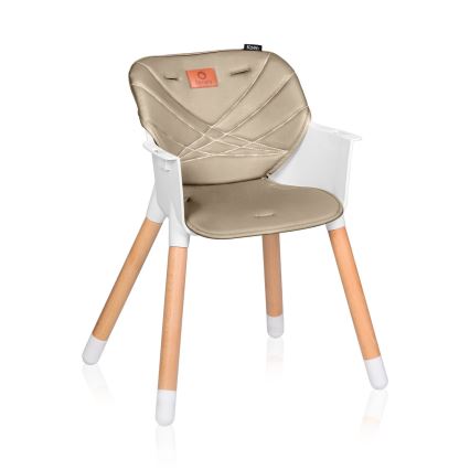 Lionelo - Kinderhochstuhl 2-in-1 KOEN Beige Sand
