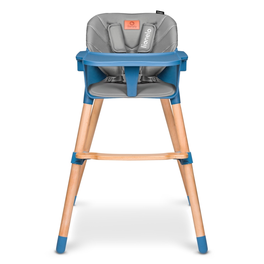 Lionelo - Kinderhochstuhl 2-in-1 KOEN Blue Sky