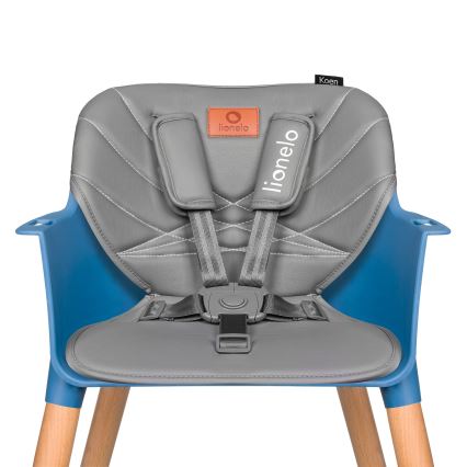 Lionelo - Kinderhochstuhl 2-in-1 KOEN Blue Sky