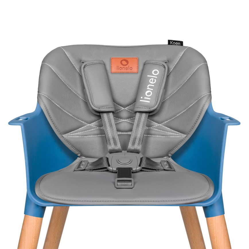 Lionelo - Kinderhochstuhl 2-in-1 KOEN Blue Sky