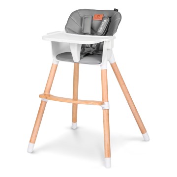 Lionelo - Kinderhochstuhl 2-in-1 KOEN Grey Stone