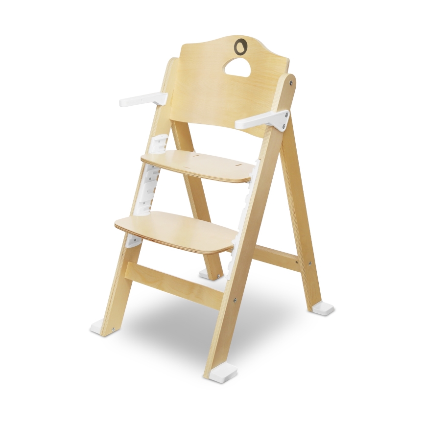 Lionelo - Kinderhochstuhl 3-in-1 FLORIS Weiß/Natur
