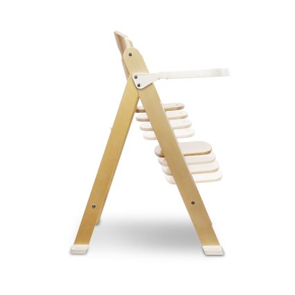 Lionelo - Kinderhochstuhl 3-in-1 FLORIS Weiß/Natur