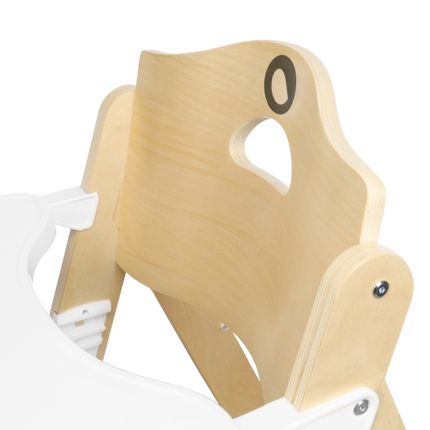 Lionelo - Kinderhochstuhl 3-in-1 FLORIS Weiß/Natur
