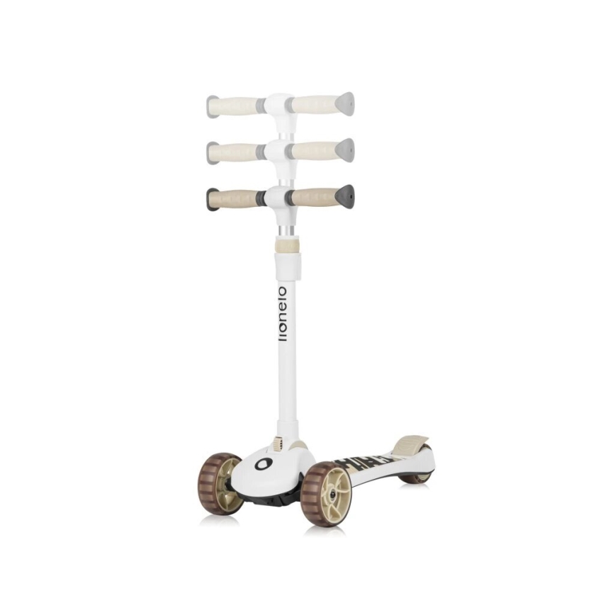 Lionelo - Kinderroller 2in1 FRANKY weiß/beige