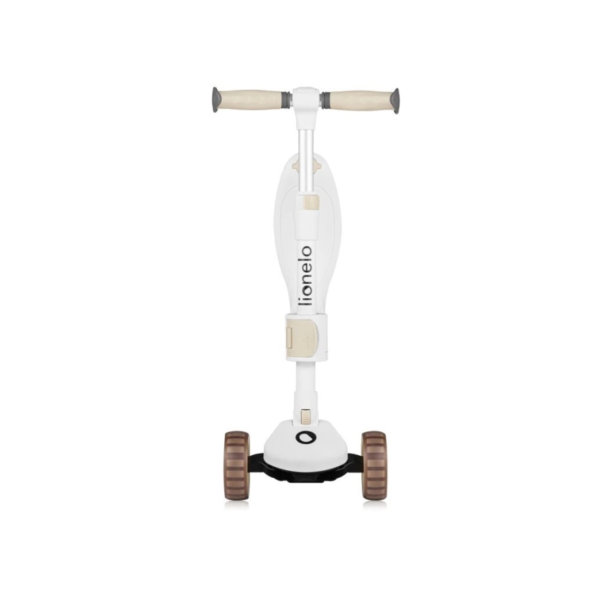 Lionelo - Kinderroller 2in1 FRANKY weiß/beige