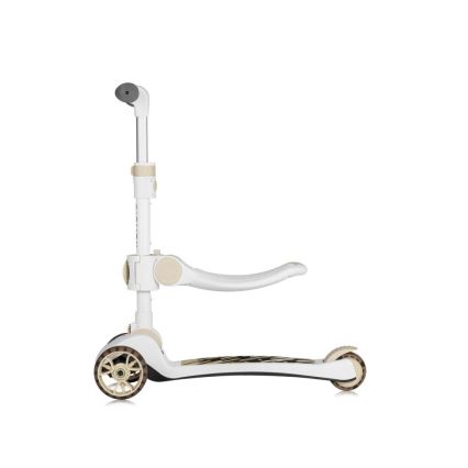 Lionelo - Kinderroller 2in1 FRANKY weiß/beige
