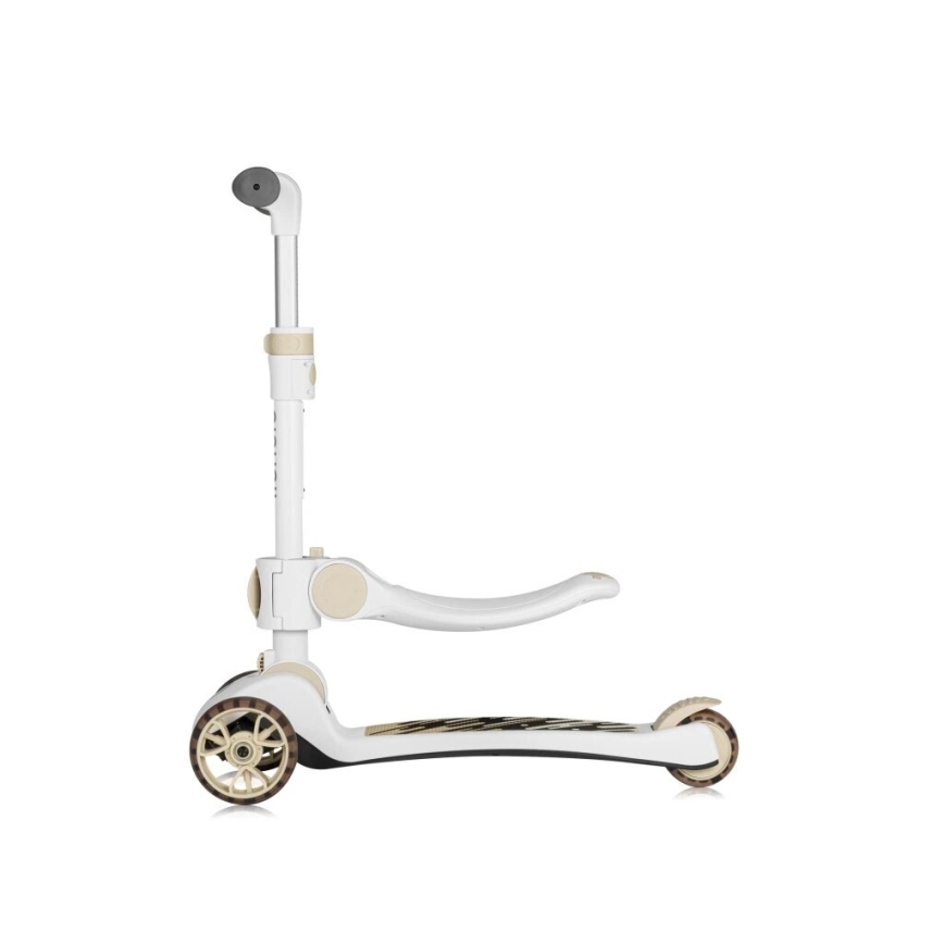 Lionelo - Kinderroller 2in1 FRANKY weiß/beige