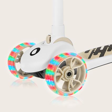 Lionelo - Kinderroller 2in1 FRANKY weiß/beige
