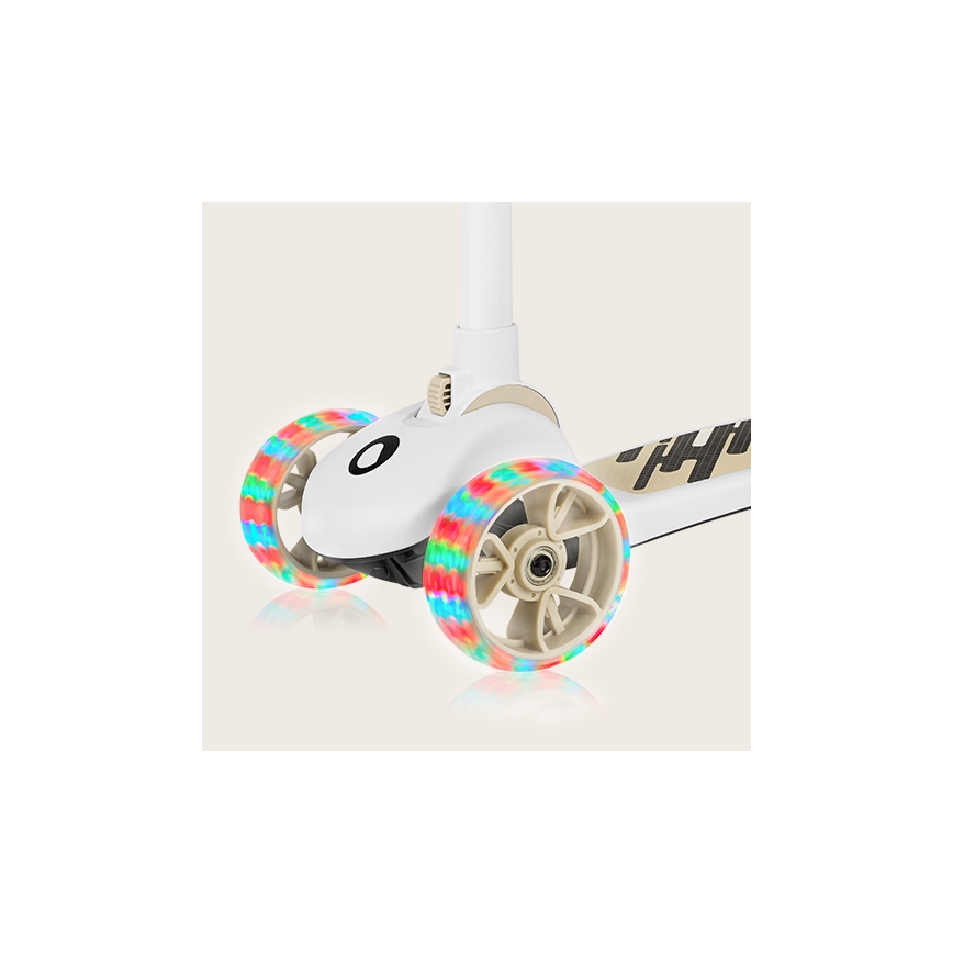 Lionelo - Kinderroller 2in1 FRANKY weiß/beige