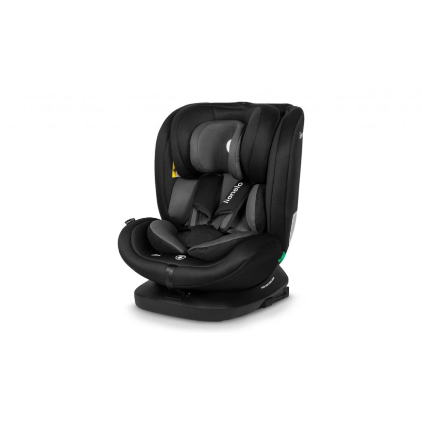 Lionelo - Kindersitz BASTIAAN i-Size 40-150 cm schwarz/grau
