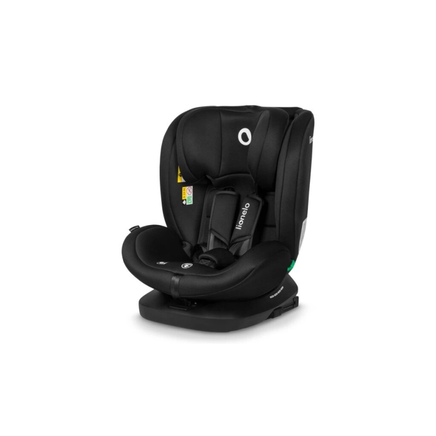 Lionelo - Kindersitz BASTIAAN i-Size 40-150 cm schwarz/grau