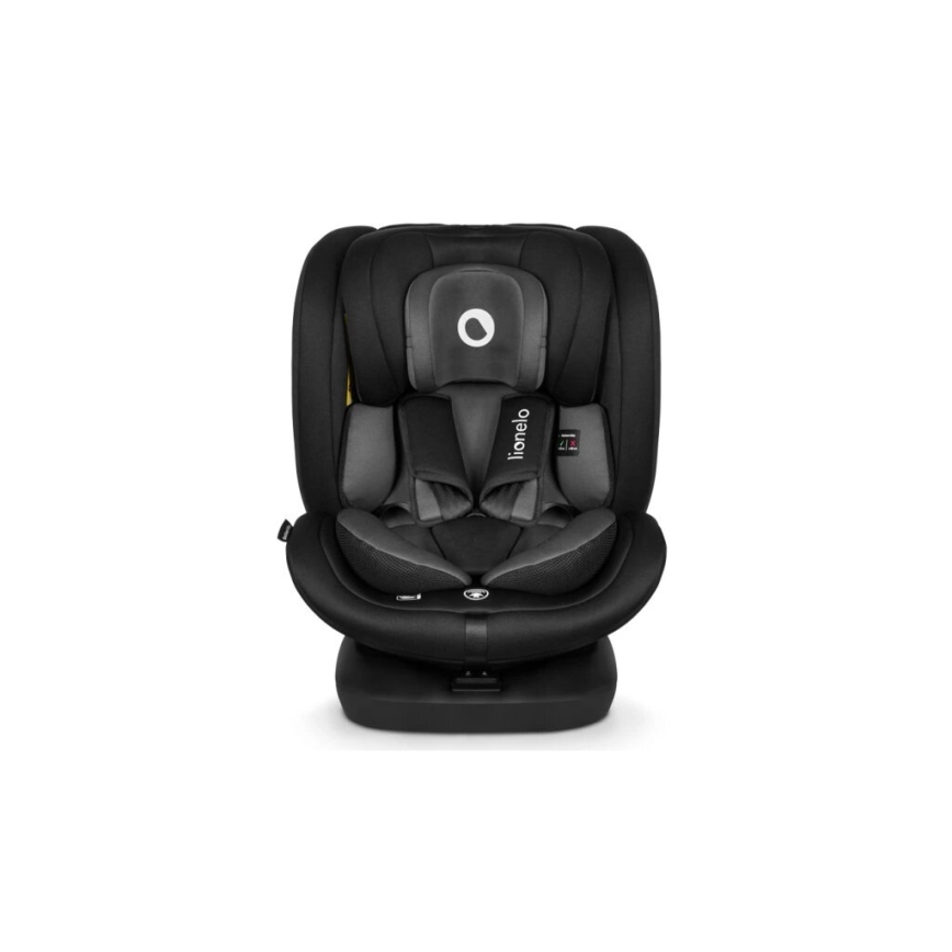 Lionelo - Kindersitz BASTIAAN i-Size 40-150 cm schwarz/grau