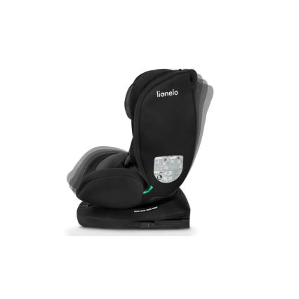 Lionelo - Kindersitz BASTIAAN i-Size 40-150 cm schwarz/grau