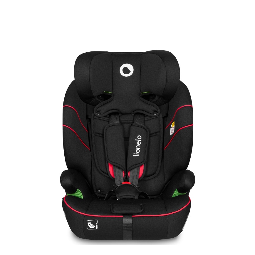 Lionelo - Kindersitz LEVI i-Size 76-150 cm Sportliches Schwarz