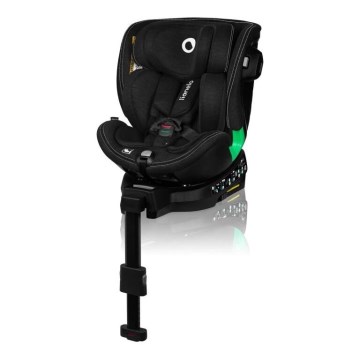 Lionelo - Kindersitz mit Basis, drehbar HARMONY i-Size 40-150 cm schwarz