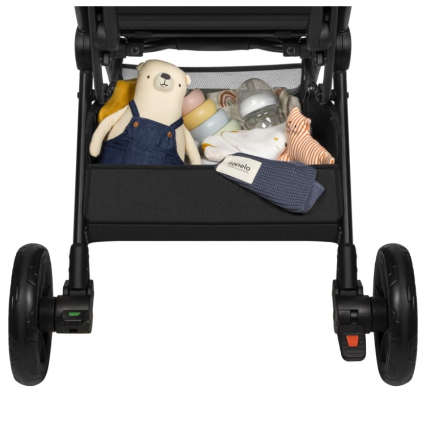 Lionelo - Kinderwagen CLOE schwarz/grau