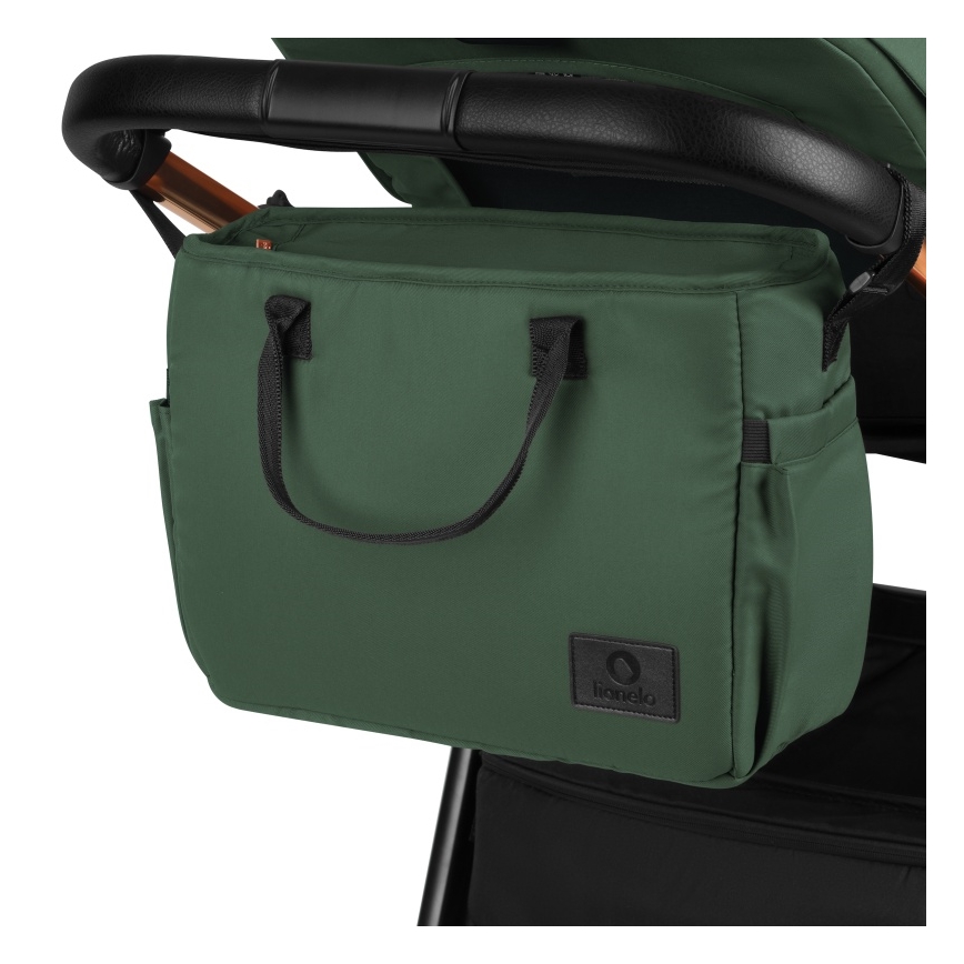 Lionelo - Kombi-Kinderwagen 2-in-1 LAYLA Green Forest