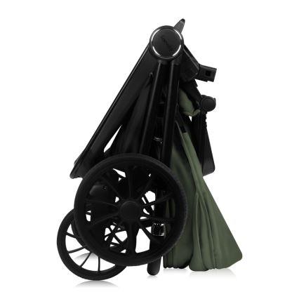 Lionelo - Kombi-Kinderwagen 2-in-1 MIKA PLUS Olivgrün