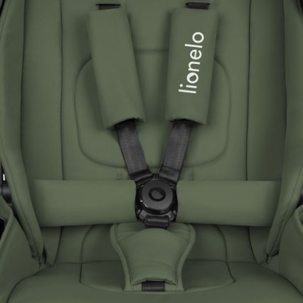 Lionelo - Kombi-Kinderwagen 2-in-1 MIKA PLUS Olivgrün