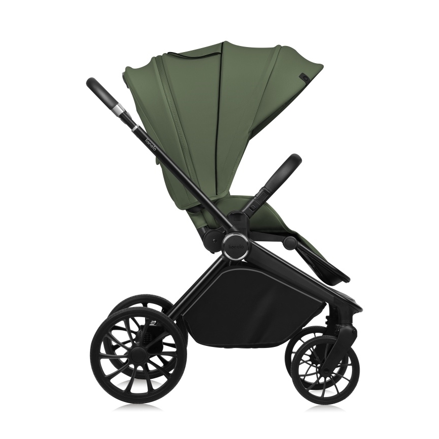 Lionelo - Kombi-Kinderwagen 2-in-1 MIKA PLUS Olivgrün
