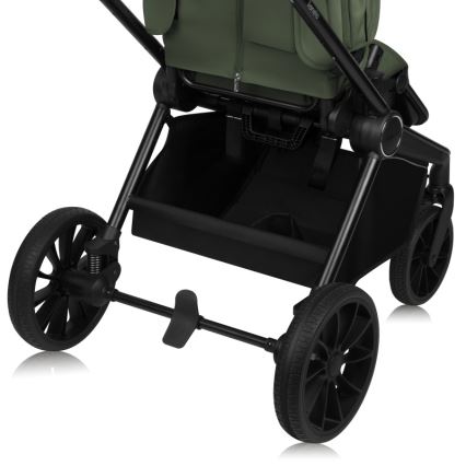 Lionelo - Kombi-Kinderwagen 2-in-1 MIKA PLUS Olivgrün