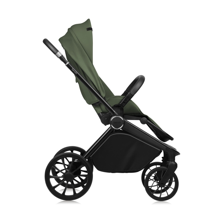 Lionelo - Kombi-Kinderwagen 2-in-1 MIKA PLUS Olivgrün
