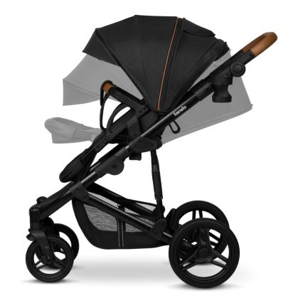Lionelo - Kombi-Kinderwagen 3-in-1 MARI TOUR Black Onyx