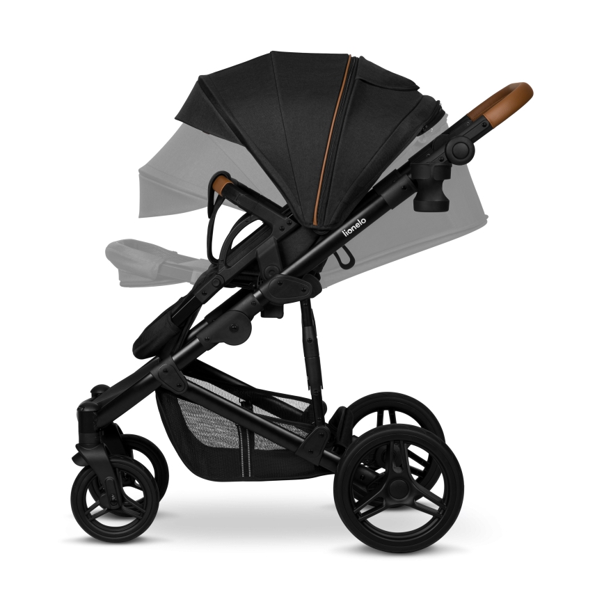 Lionelo - Kombi-Kinderwagen 3-in-1 MARI TOUR Black Onyx