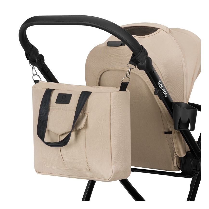 Lionelo - Kombikinderwagen 2-in-1 MERIL Beige Sand