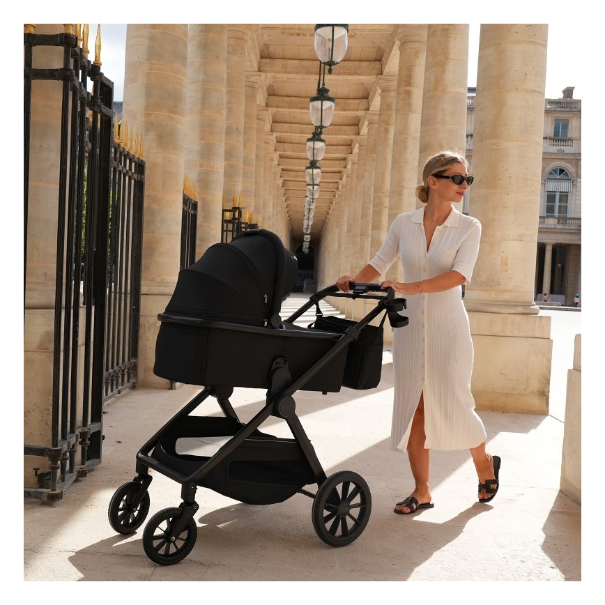 Lionelo - Kombikinderwagen 3-in-1 LAYLA Black Onyx