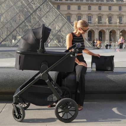Lionelo - Kombikinderwagen 3-in-1 LAYLA Black Onyx