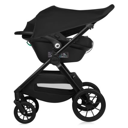 Lionelo - Kombikinderwagen 3-in-1 LAYLA Black Onyx