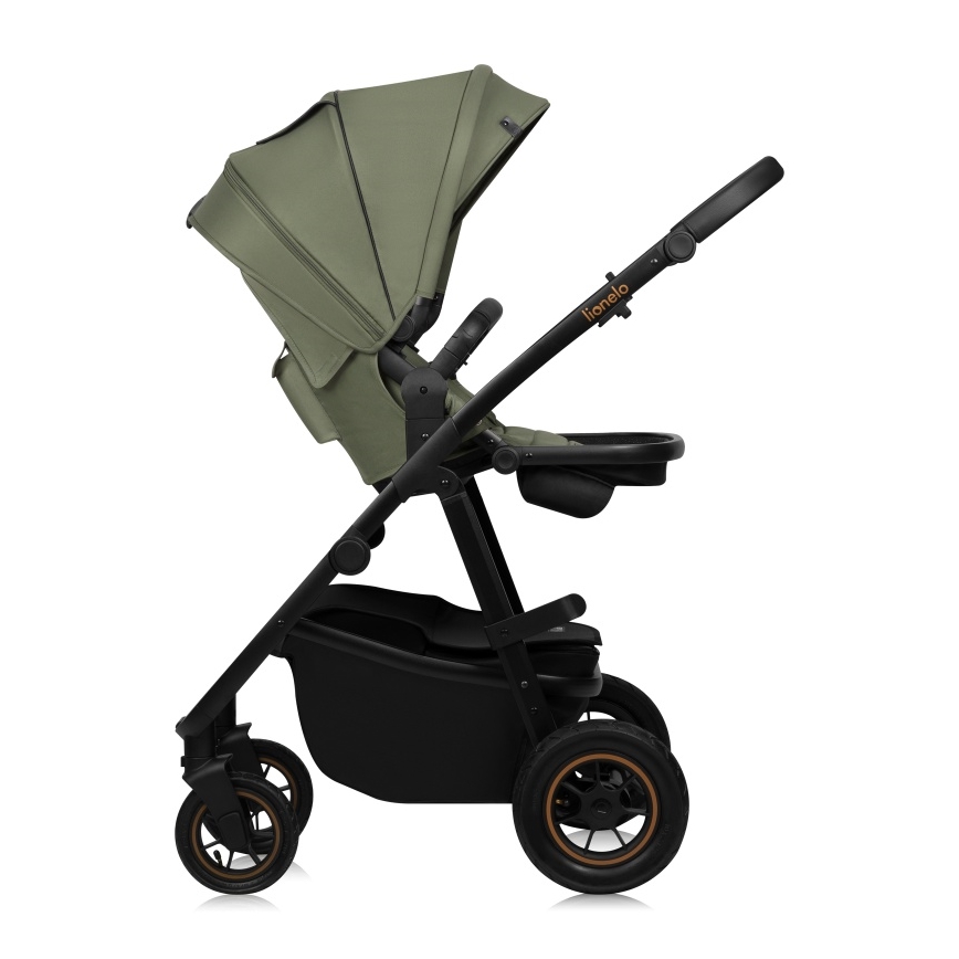 Lionelo - Kombinierter 2-in-1 Kinderwagen AMBER PLUS Green Forest