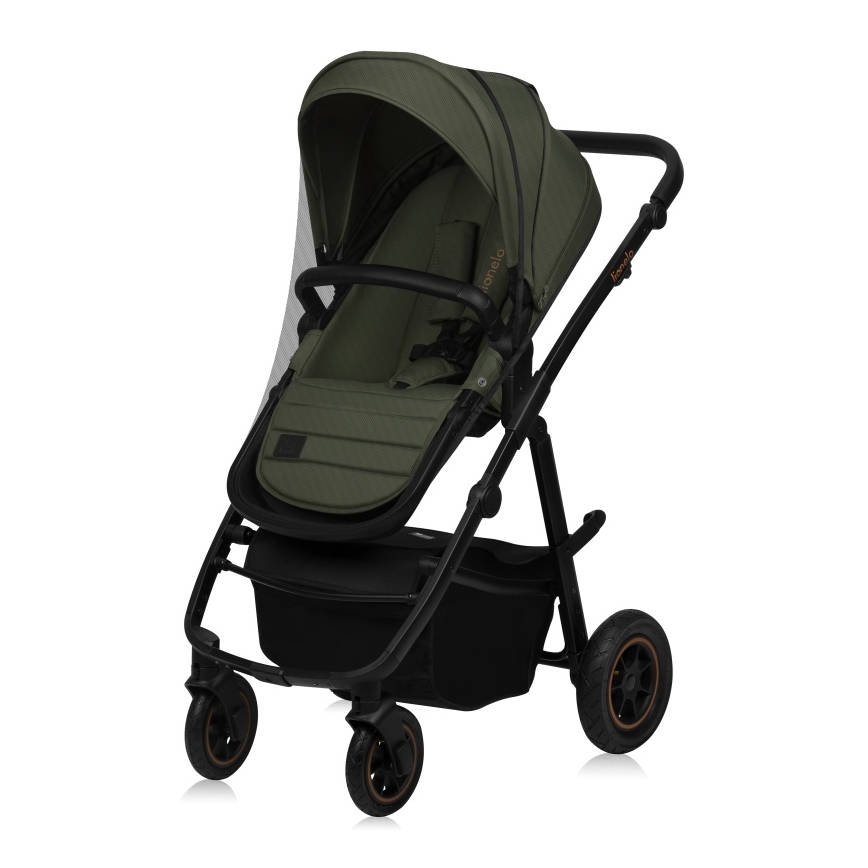 Lionelo - Kombinierter 2-in-1 Kinderwagen AMBER PLUS Green Forest