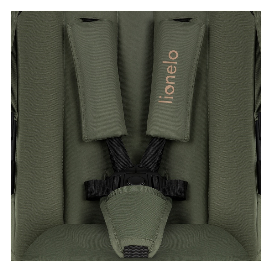 Lionelo - Kombinierter 2-in-1 Kinderwagen AMBER PLUS Green Forest